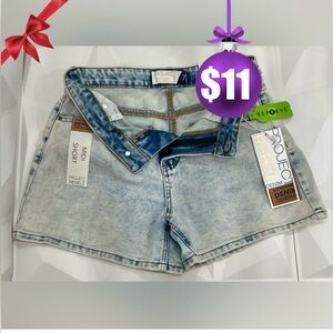 Project Rebel Women's Blue Denim Shorts 🏷️%